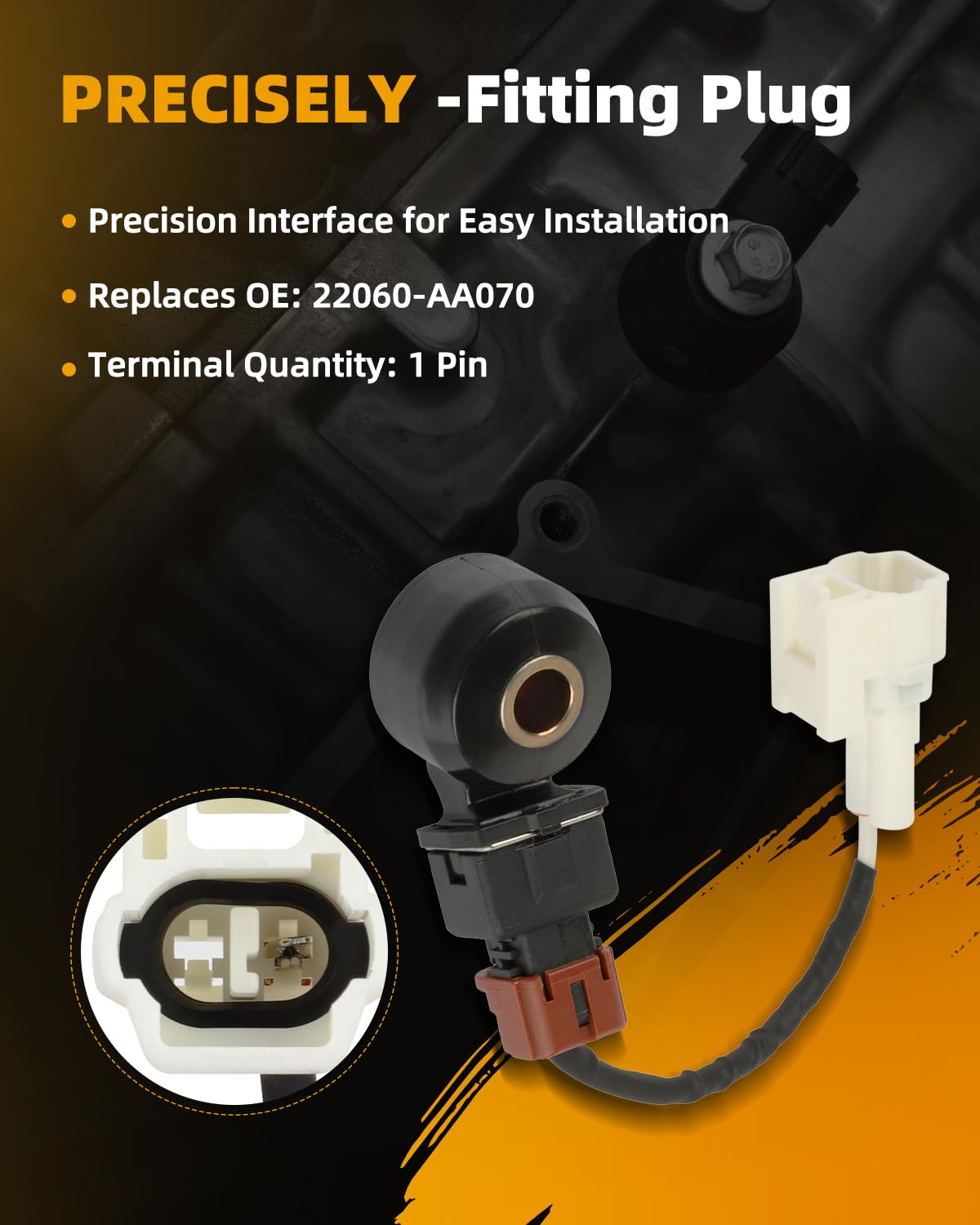 Amazon | ROADFAR ノックセンサー 交換用 22060-AA070 1999-2002